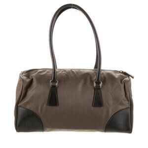 Prada Tessuto Shoulder Bag Size Box Brown